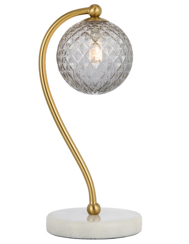 FELTON TL-WHMSM - FELTON TABLE LAMP WHITE MARBLE FELTON TL-WHMSM