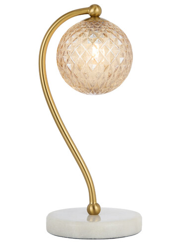 FELTON TL-WHMSM - FELTON TABLE LAMP WHITE MARBLE FELTON TL-WHMSM