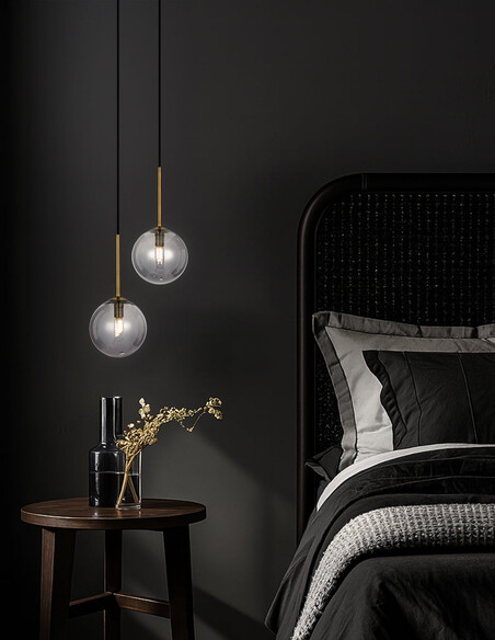 GASTON PE2-AGAMT - GASTON 2 LIGHT PENDANT ANTIQUE GASTON PE2-AGAMT
