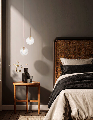 GASTON PE2-AGSM - GASTON 2 LIGHT PENDANT ANTIQUE GASTON PE2-AGSM