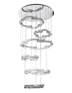 JURA PE6T-GD3C - JURA 6 TIER PENDANT - GOLDJURA PE6T-GD3C