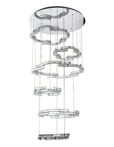 JURA PE6T-GD3C - JURA 6 TIER PENDANT - GOLDJURA PE6T-GD3C