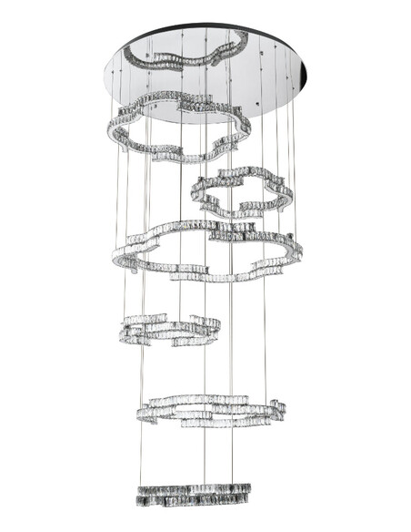 JURA PE6T-GD3C - JURA 6 TIER PENDANT - GOLD