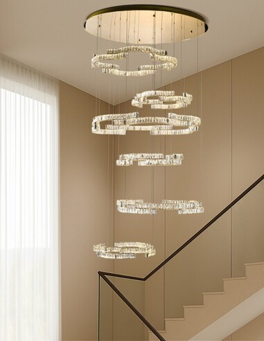JURA PE6T-GD3C - JURA 6 TIER PENDANT - GOLDJURA PE6T-GD3C