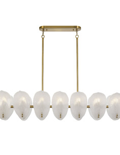 MONTE PE16-BRS - MONTE 16 LIGHT RECTANGLE PENDANT - BRASSMONTE PE16-BRS