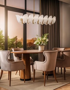 MONTE PE16-BRS - MONTE 16 LIGHT RECTANGLE PENDANT - BRASSMONTE PE16-BRS 2