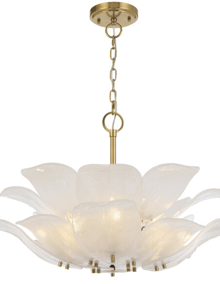 MONTE PE8-BRS - MONTE 8 LIGHT PENDANT - BRASS