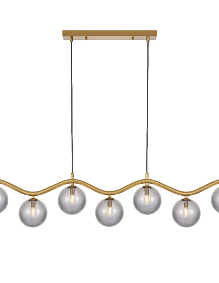 ORTON PE7-AGOM - ORTON 7 LIGHT PENDANT ANTIQUE ORTON PE7-AGOM