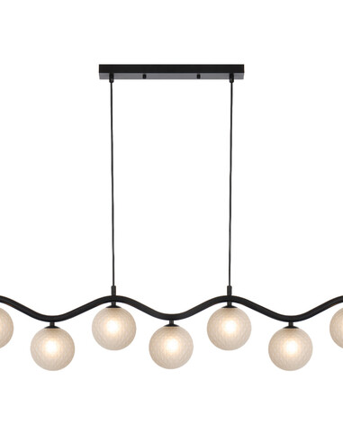 ORTON PE7-BKOM - ORTON 7 LIGHT PENDANT BLACK - ORTON PE7-BKOM