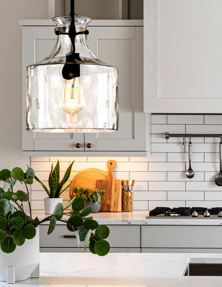 PERRON PE1-AG - PERRON 1 LIGHT PENDANT - ANTIQUE PERRON PE1-AG