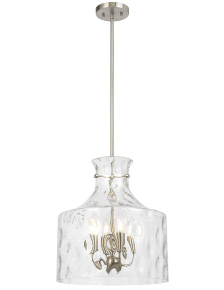 PERRON PE4-AG - PERRON 4 LIGHT PENDANT - ANTIQUE GOLD
