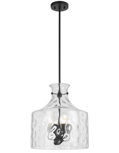PERRON PE4-AG - PERRON 4 LIGHT PENDANT - ANTIQUE PERRON PE4-AG