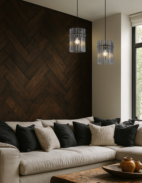 QUILO PE20-BKSM - QUILO 20CM PENDANT - BLACKQUILO PE20-BKSM