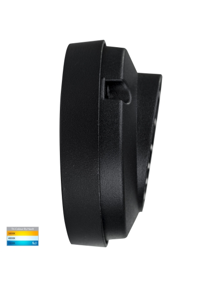 HV2925T-12V - Pinta Black Louvered Step LightsHV2925T-12V
