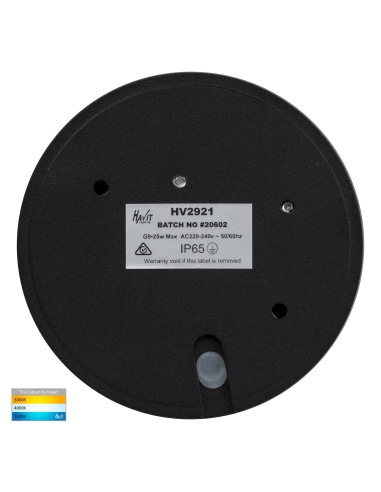HV2923T - Pinta Black Step Lights with EyelidHV2923T