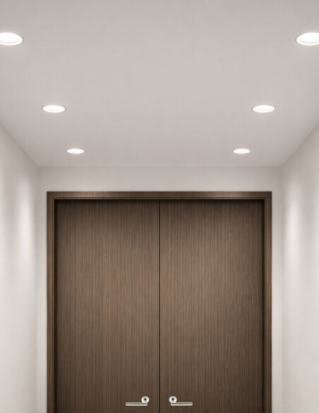 RONDO DL105-WH - RONDO DOWNLIGHT 3CCT DIM - WHITERONDO DL105-WH