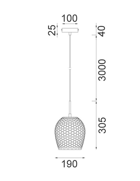 FOSSETTA2 - Interior Wine Glass Shape Dimpled FOSSETTA2