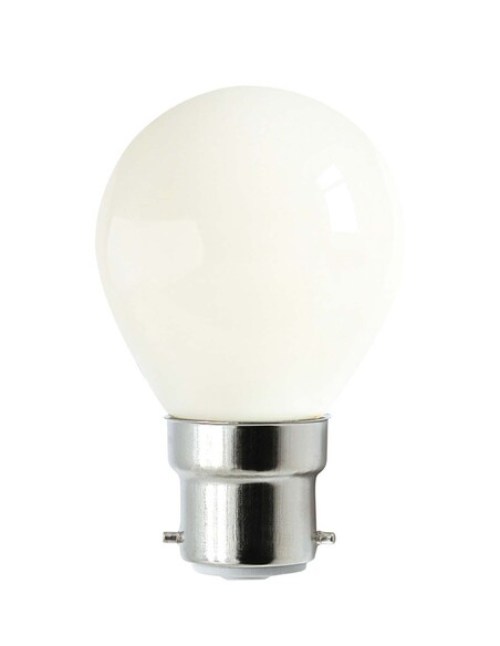 FR46D - Fancy Round LED Filament Dimmable Frosted Globes (4W)