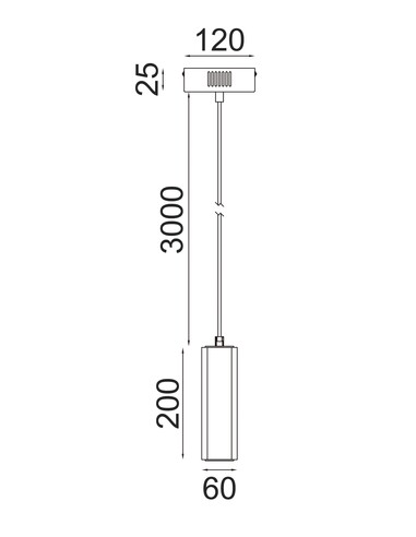 FRECCIA3 - Interior LED Tri-CCT Glass with Curve FRECCIA3