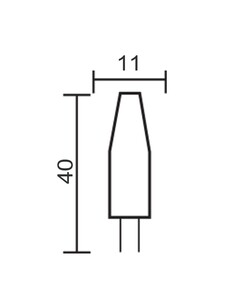 G403 - G4 BI-PIN LED Globe (1.6W)G403 2