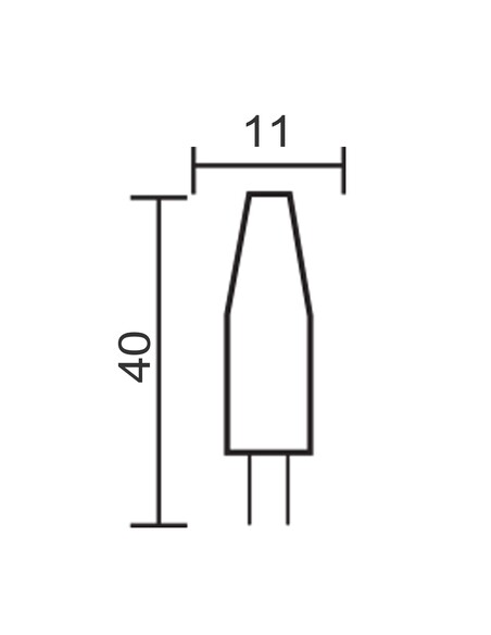 G403 - G4 BI-PIN LED Globe (1.6W)G403