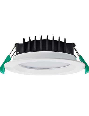 LED Dimmable Tri-CCT Fixed White Recessed Downlights