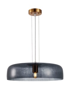 GELATINA2 - Interior Dome Glass with Brass Highlight GELATINA2