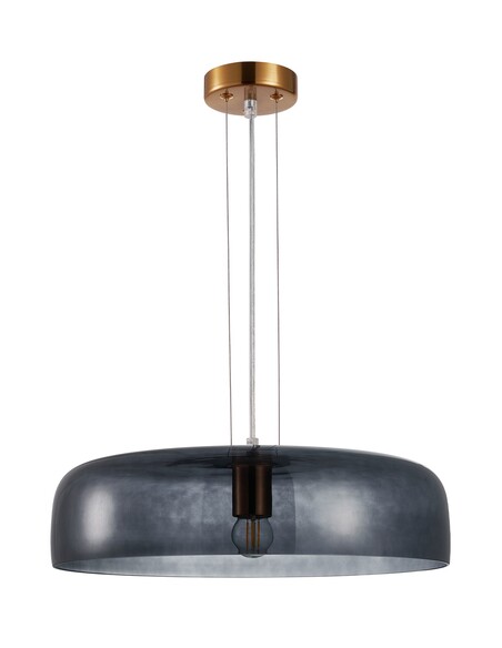 GELATINA2 - Interior Dome Glass with Brass GELATINA2