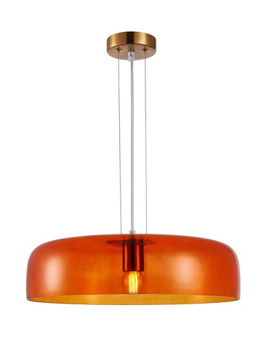 GELATINA2 - Interior Dome Glass with Brass GELATINA2