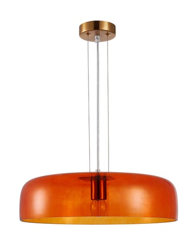 GELATINA2 - Interior Dome Glass with Brass GELATINA2