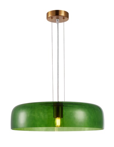 GELATINA2 - Interior Dome Glass with Brass GELATINA2