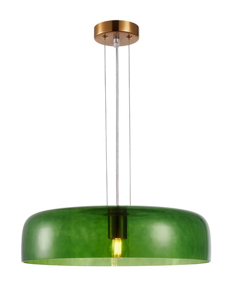 GELATINA2 - Interior Dome Glass with Brass GELATINA2