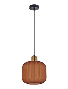 GOMITAS2 - Interior Translucent Glass Shade with Brass GOMITAS2