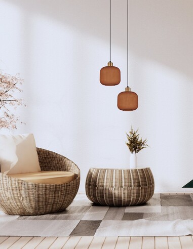 GOMITAS2 - Interior Translucent Glass Shade with GOMITAS2