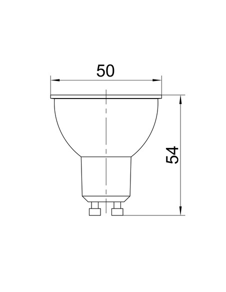 GU1002A - GU10 LED Globes (6W)GU1002A