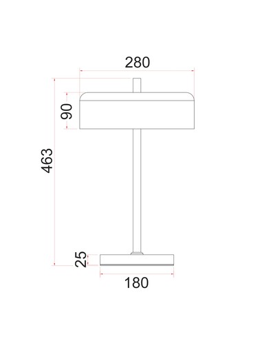 KELLO-T1 - Interior Drum Shade Table LampsKELLO-T1