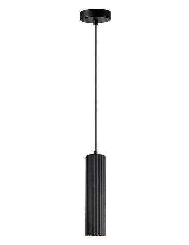 KOLONNE1 - Interior GU10 Ribbed Cylinder Pendant KOLONNE1