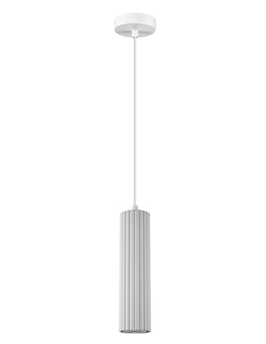 KOLONNE1 - Interior GU10 Ribbed Cylinder Pendant KOLONNE1