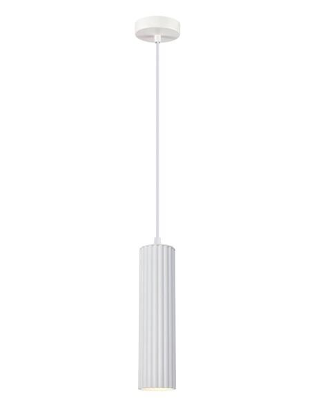KOLONNE1 - Interior GU10 Ribbed Cylinder Pendant KOLONNE1