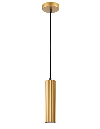 KOLONNE1 - Interior GU10 Ribbed Cylinder Pendant KOLONNE1