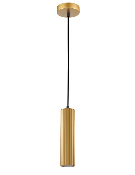 KOLONNE1 - Interior GU10 Ribbed Cylinder Pendant KOLONNE1
