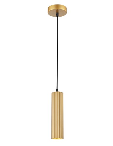 KOLONNE1 - Interior GU10 Ribbed Cylinder Pendant KOLONNE1