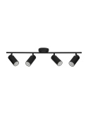 Interior Four Heads Adjustable Round Base Spot Lights - White
