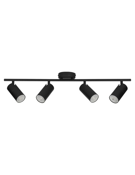 LENGAN4W - Interior Four Heads Adjustable Round Base Spot Lights - White