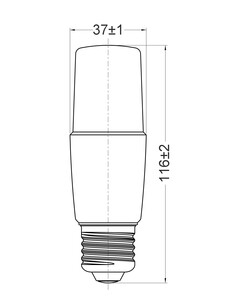 LT4012V1 - T40 12V LED Globes (9W)LT4012V1 2