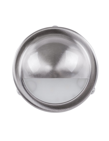 Surface Mounted Step Light with Large Eyelid 316 Stainless Steel