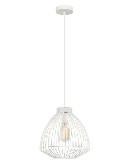 MANU1 - Modern Interior Cone (Concave) Wire Cage MANU1