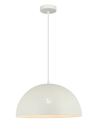 Bohemian Interior Dome Shape Pendant Lights - White