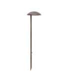Exterior 12V LED Garden Fixed Anti-Glare Spike Lights IP65 - Matte Black