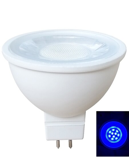 MR16R01A - MR16 LED Coloured Globes (5W)